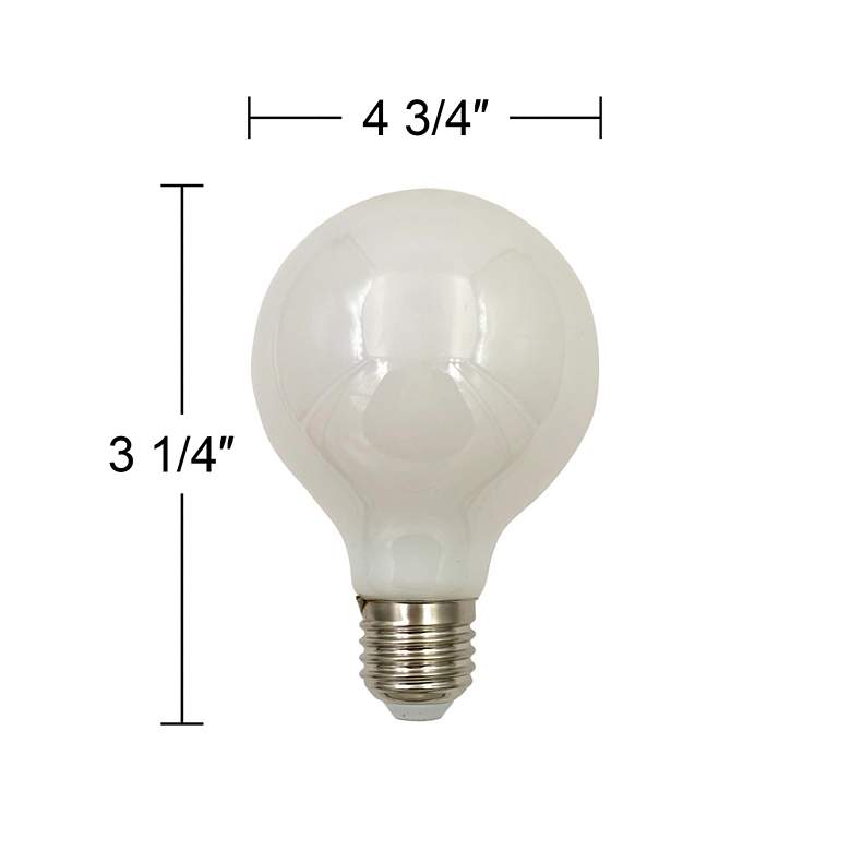 Image 3 60W Equivalent Tesler Milky 8W LED Dimmable Standard Bulb more views