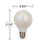 60W Equivalent Tesler Milky 8W LED Dimmable Standard Bulb