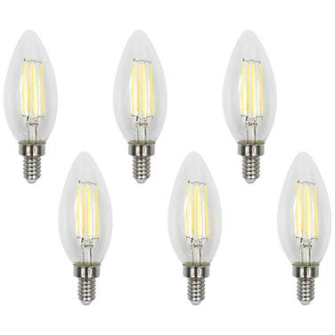 15W 120V G16 1/2 E12 Clear Bulb 6-Pack by Bulbrite at