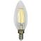 60W Equivalent Torpedo 6W LED Dimmable Filament E12 Bulb