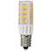 60W Replacement 3000K Clear 5 Watt LED E12 Minican Bulb