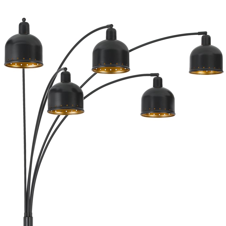 Image 2 60W X 5 Ellington Arc Floor Lamp more views