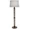 61" H Oil Rubbed Bronze Cathedral Laser Cut Floor Lamp