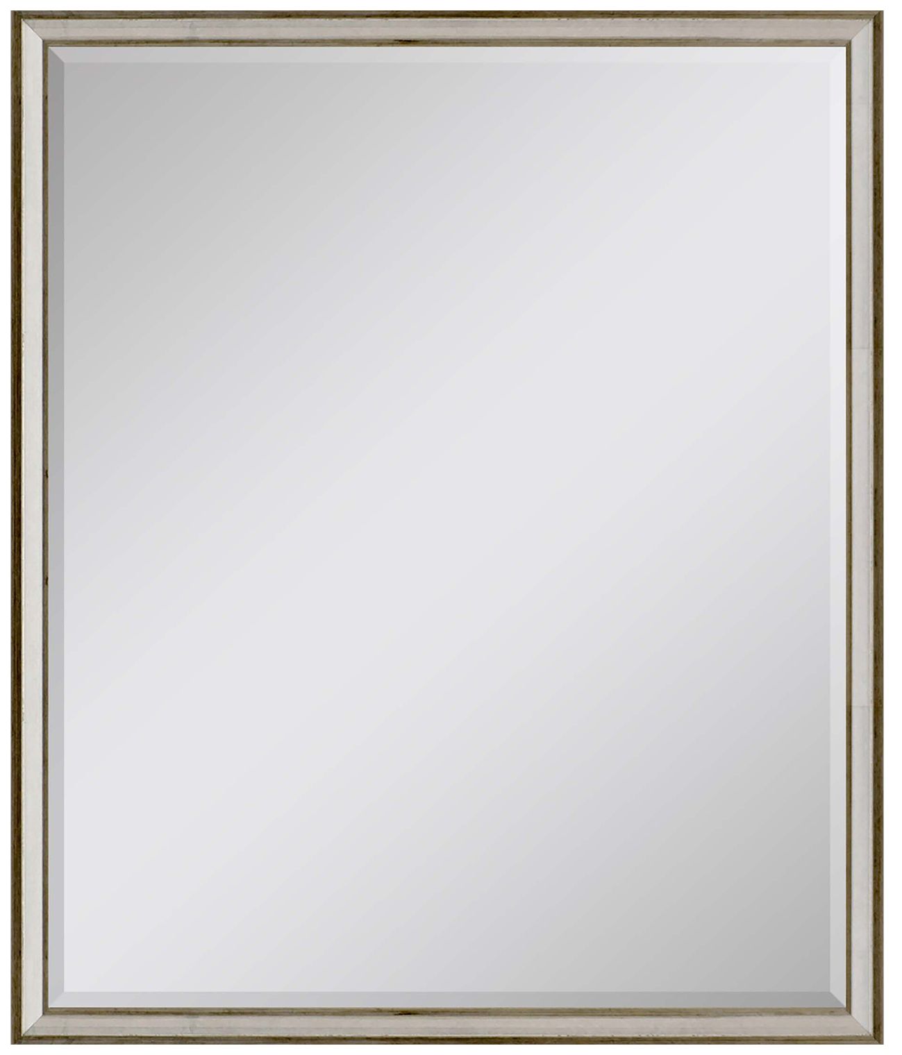 Image 2 #615 Metallic Neutral Wall Mirror - 24" x 30"
