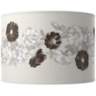 Color Plus Double Gourd 29 1/2&quot; Rose Bouquet Carafe Brown Table Lamp