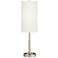 61D62 - 29"H Nightstand Lamp with 2 Outlets