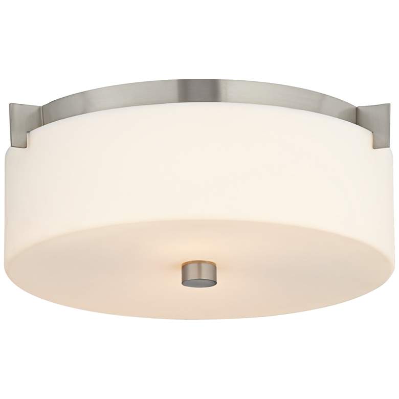 Image 1 61D64 - 12"D Flush Mounted Round Ceiling Fixture