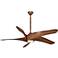 62" Artemis XL5 Distressed Koa Ceiling Fan