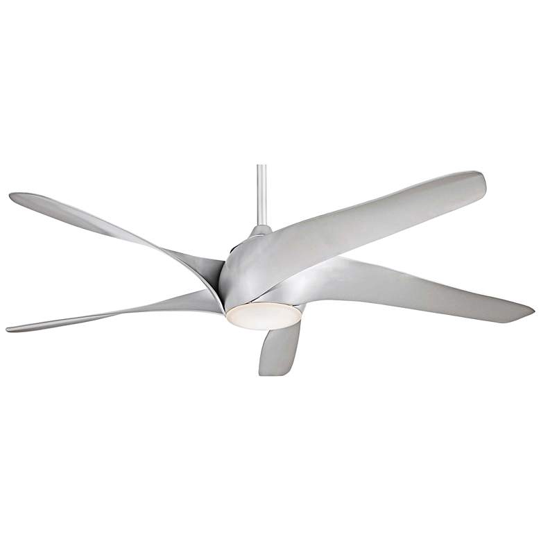 Image 2 62 inch Artemis XL5 Silver LED DC Modern Ceiling Fan with Remote