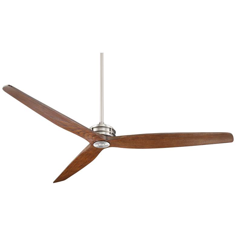 Image 6 62 inch Casa Vieja Coronado Aire Brushed Steel Outdoor Fan with Remote more views