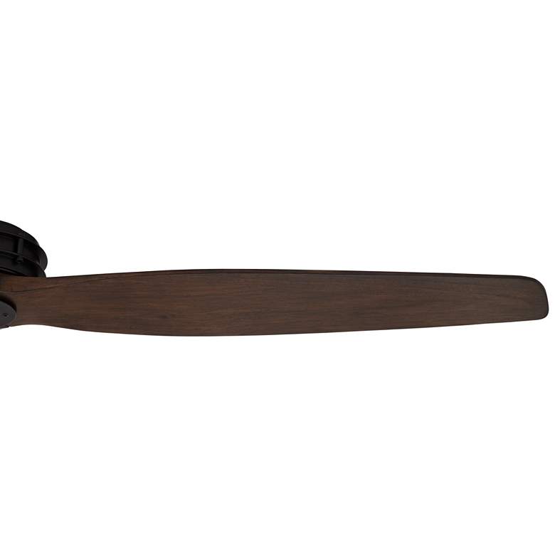 Image 4 62" Casa Vieja Coronado Aire Matte Black Damp Rated Fan with Remote more views