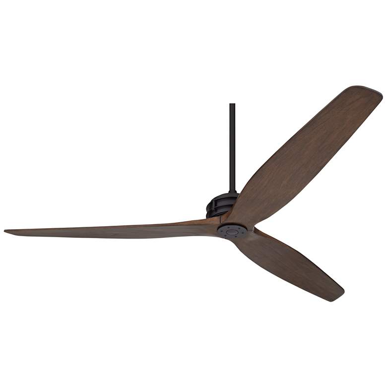 Image 6 62" Casa Vieja Coronado Aire Matte Black Damp Rated Fan with Remote more views