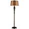 62" High Laurie Dunbrook Bronze Modern Floor Lamp