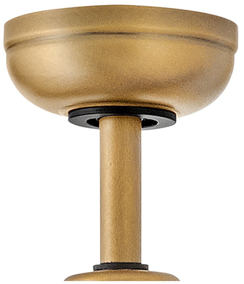 62" Hinkley Oliver Heritage Brass LED Smart Ceiling Fan