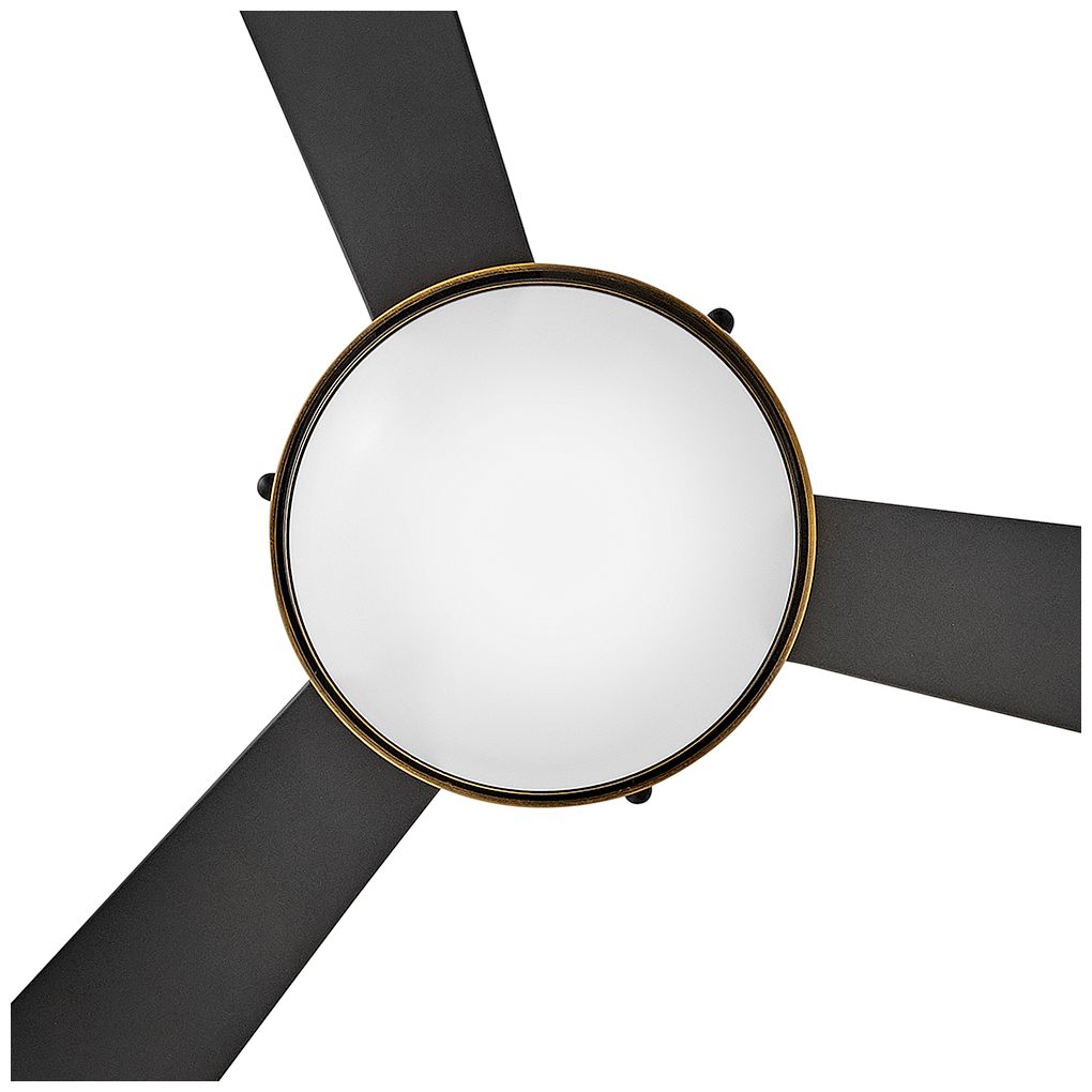 62" Hinkley Oliver Heritage Brass LED Smart Ceiling Fan