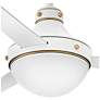 7_62" Hinkley Oliver Matte White LED Smart Ceiling Fan more views