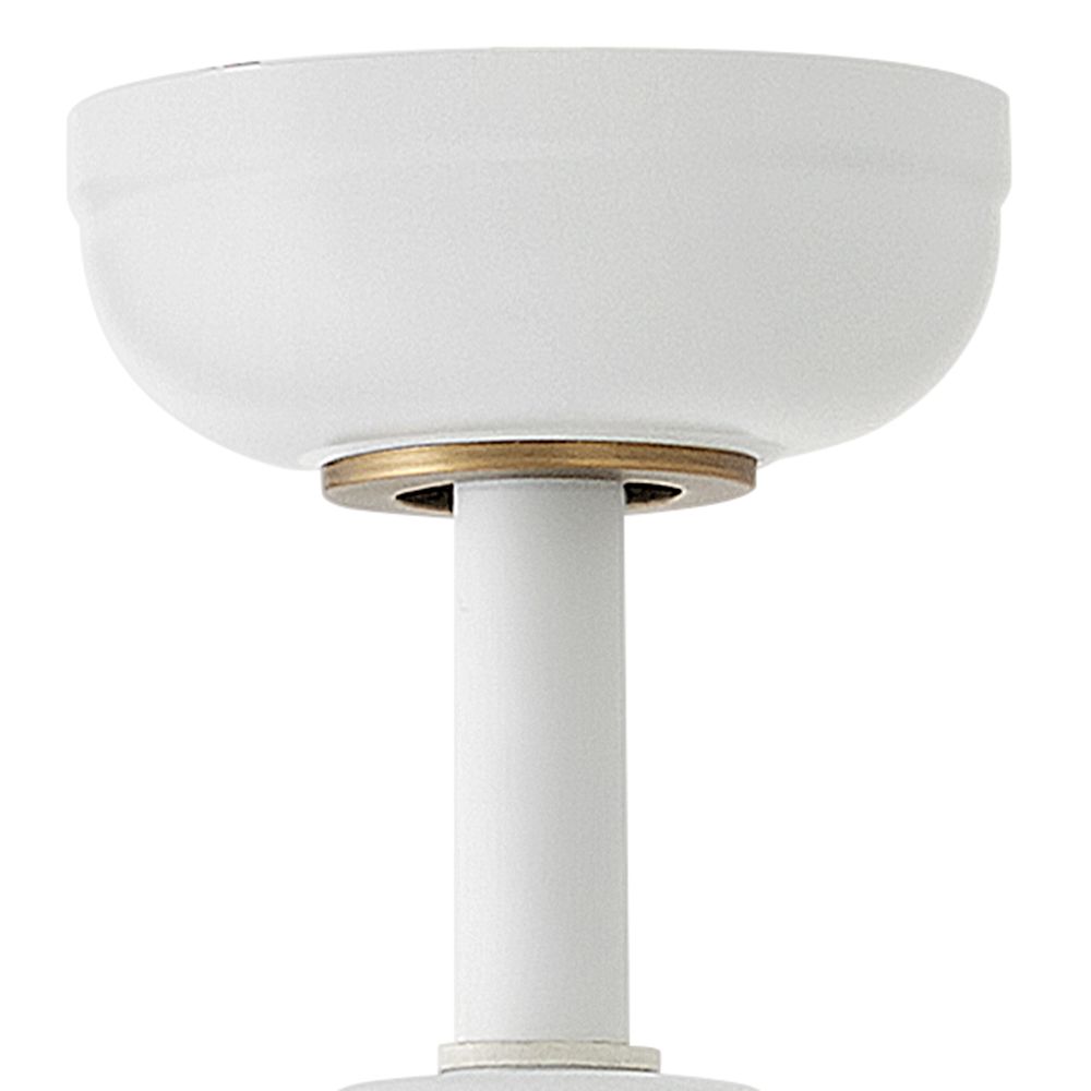 62" Hinkley Oliver Matte White LED Smart Ceiling Fan