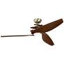 62" Kichler Spyra Antique Pewter LED Ceiling Fan with Hand-Held Remote