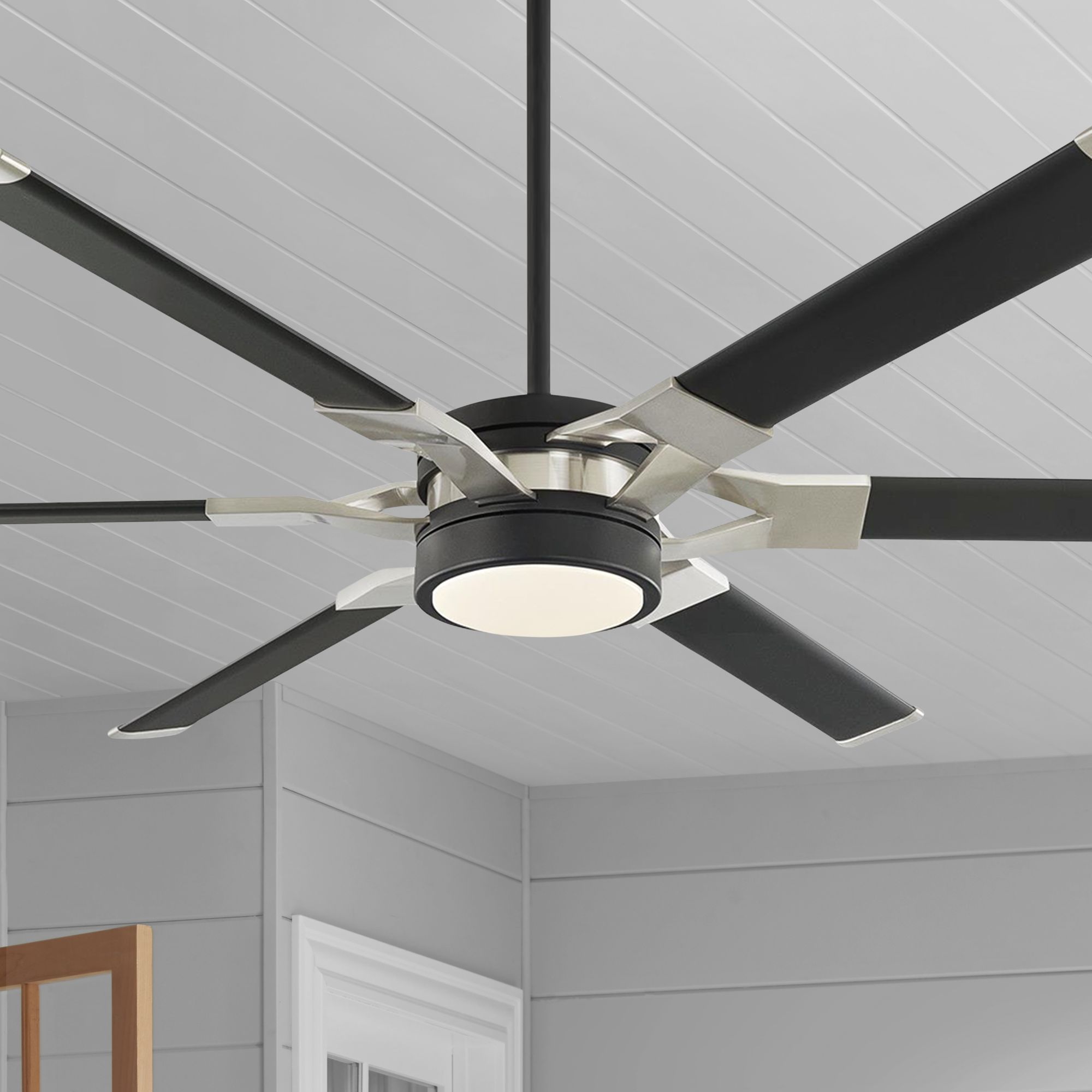 Monte Carlo Ceiling Fan Light Bulb Change Shelly Lighting