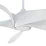 3_62" Minka Aire Artemis XL5 DC White Modern LED Ceiling Fan with Remote more views