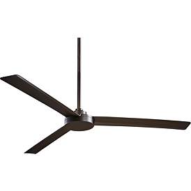 Image2 of 62" Minka Aire Roto XL Bronze Wet Rated Ceiling Fan with Wall Control