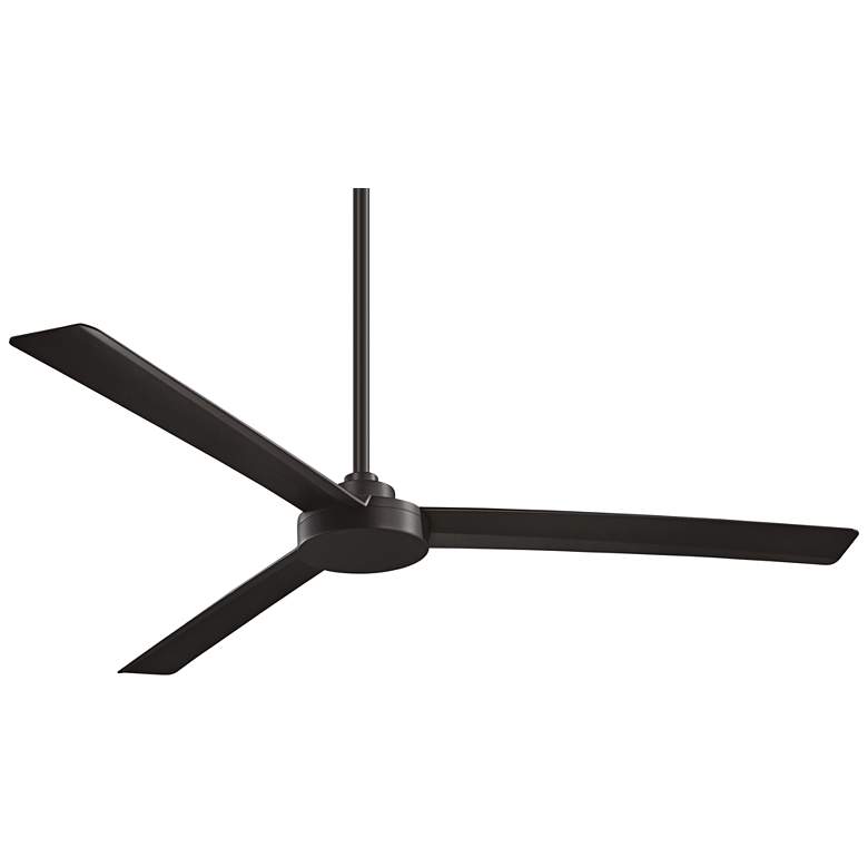 Image 2 62" Minka Aire Roto XL Coal Wet Rated Ceiling Fan with Wall Control