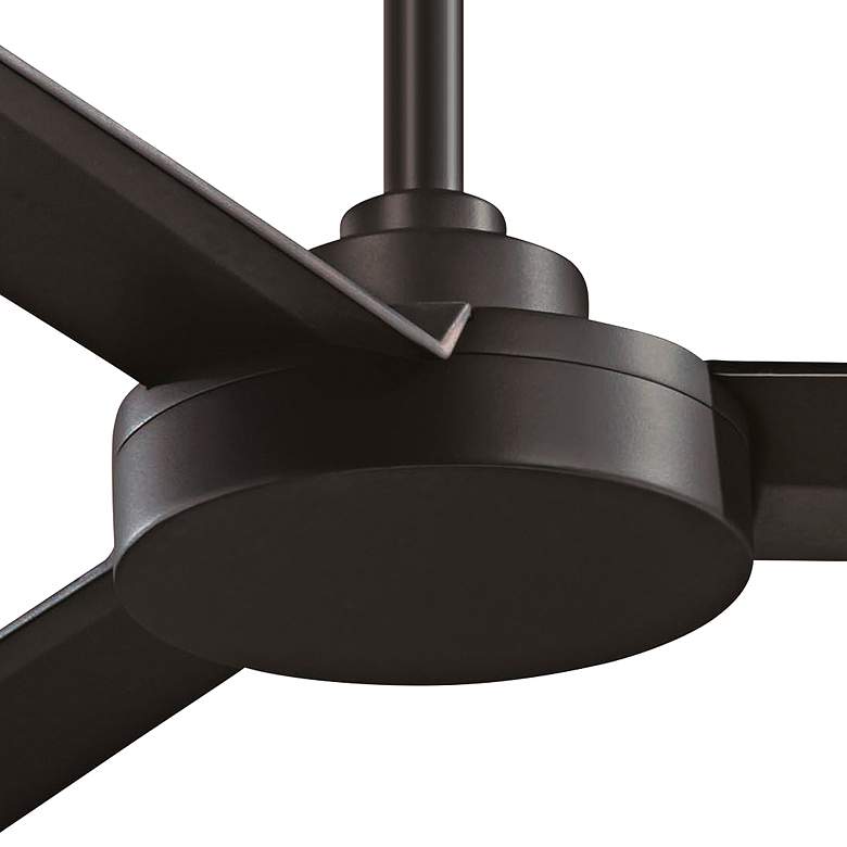 Image 4 62" Minka Aire Roto XL Coal Wet Rated Ceiling Fan with Wall Control more views