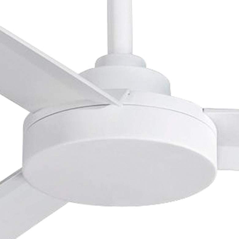 62 inch Minka Aire Roto XL White Outdoor Ceiling Fan with Wall Control more views