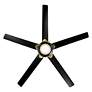 3_62" Modern Forms Lucid Black Brass LED Smart Ceiling Fan more views