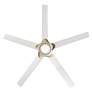 4_62" Modern Forms Lucid Matte White 3500K LED Smart Wet Ceiling Fan more views