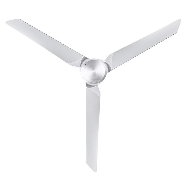 Image 3 62" Modern Forms Roboto Brushed Aluminum Outdoor Smart Ceiling Fan more views