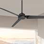 62" Modern Forms Roboto Matte Black Outdoor Smart Ceiling Fan