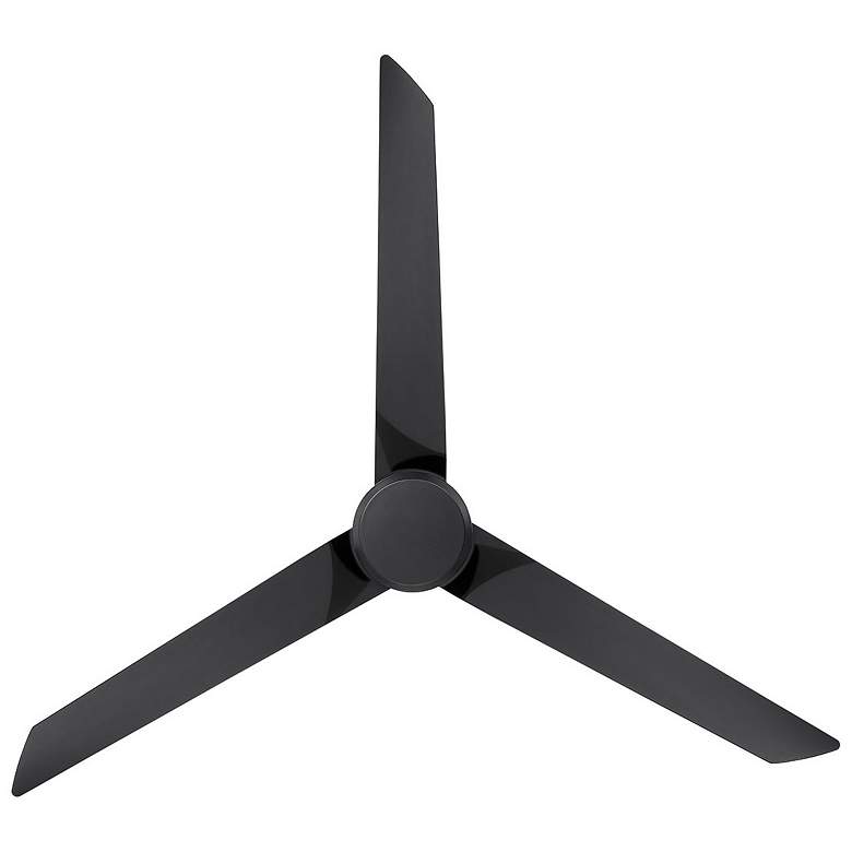 Image 4 62 inch Modern Forms Roboto Matte Black Outdoor Smart Ceiling Fan more views