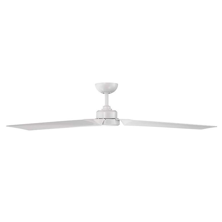 Image 2 62" Modern Forms Roboto Matte White Smart Indoor/Outdoor Ceiling Fan more views