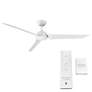 5_62" Modern Forms Roboto Matte White Smart Indoor/Outdoor Ceiling Fan more views