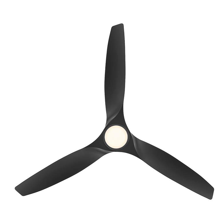 Image 3 62" Modern Forms Skylark Matte Black 3000K LED Smart Ceiling Fan more views