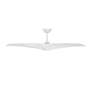 3_62" Modern Forms Zephyr 5 Matte White Outdoor LED Smart Ceiling Fan more views