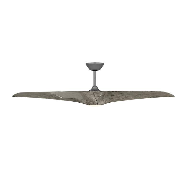 Image 3 62" Modern Forms Zephyr Graphite LED Smart Ceiling Fan more views