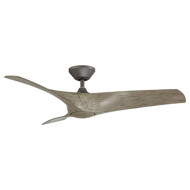 Image 3 62" Modern Forms Zephyr Graphite LED Smart Ceiling Fan more views