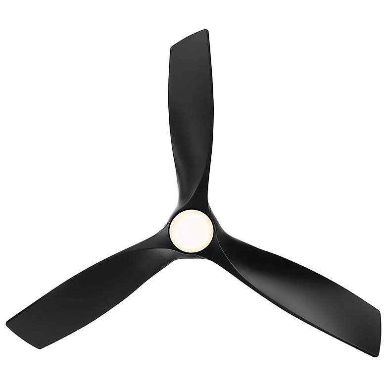 Image 4 62 inch Modern Forms Zephyr Matte Black LED Smart Ceiling Fan more views