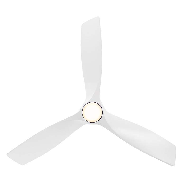 Image 5 62" Modern Forms Zephyr Matte White LED Smart Ceiling Fan more views