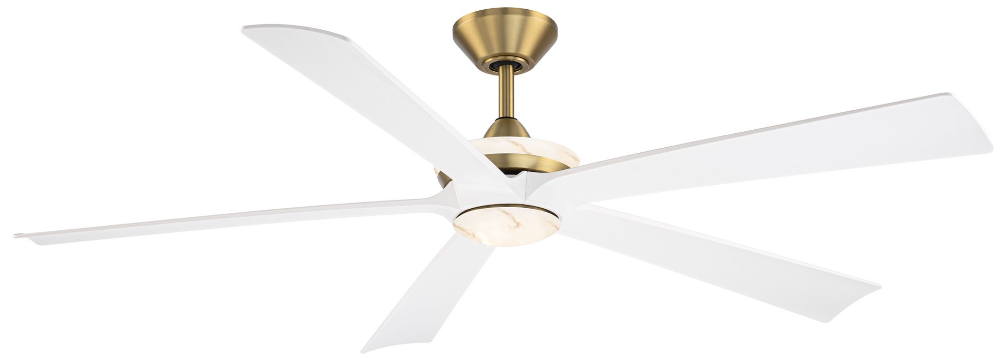 62" Modern Forms Crown Soft Brass 5CCT L