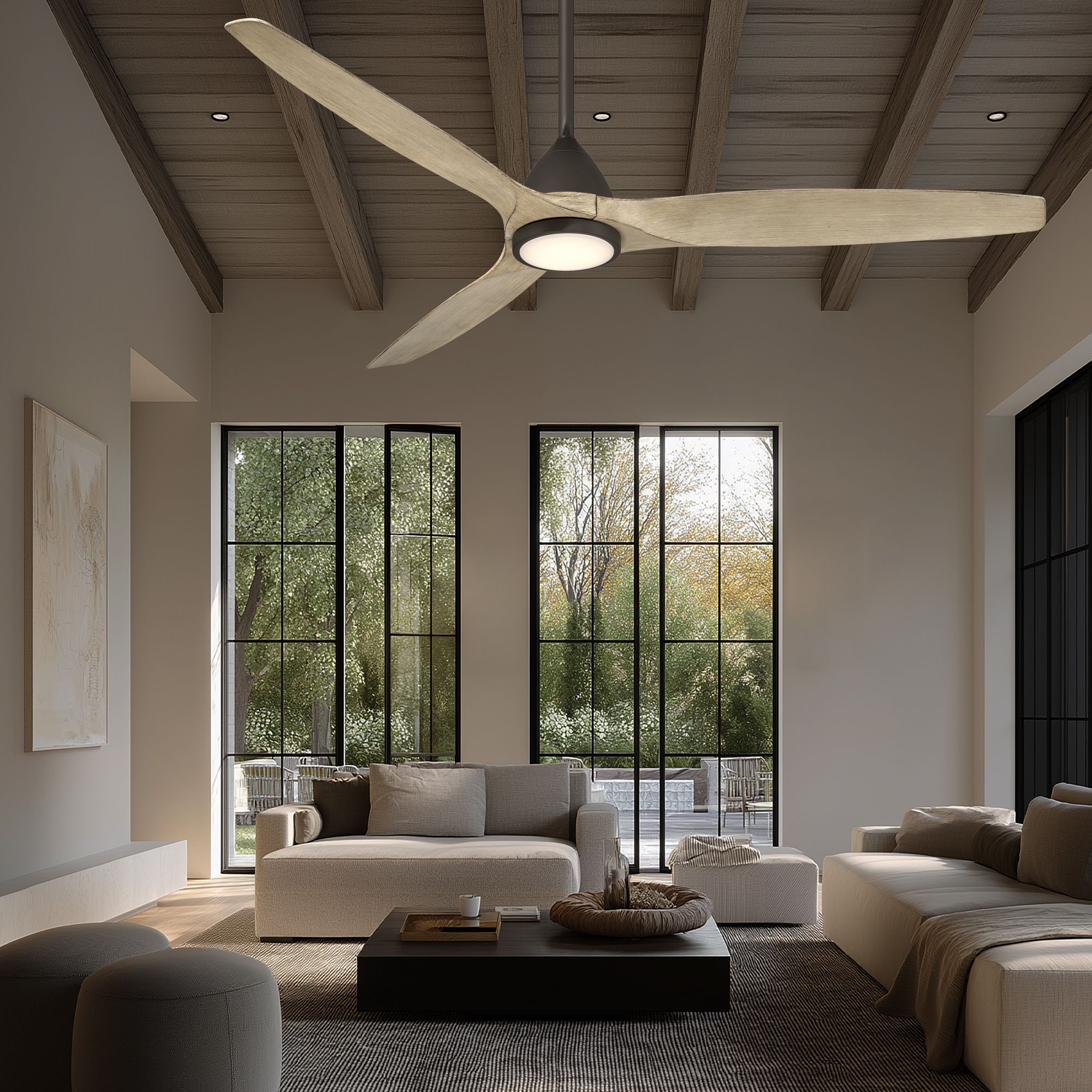 62" Modern Forms Skylark Bronze 4CCT LED
