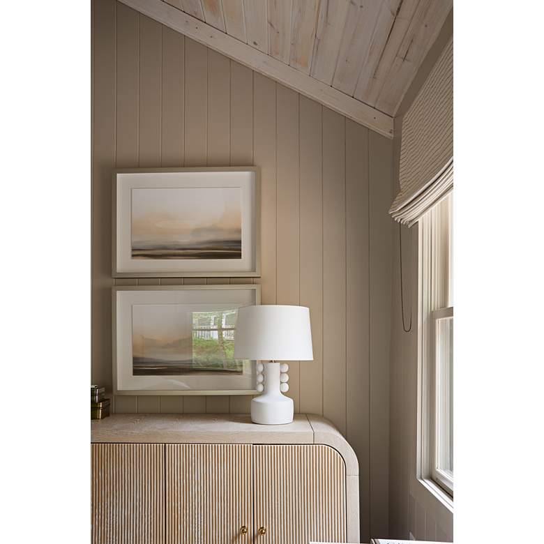 Image 1 Mitzi Amalia 28 3/4" High Modern White Table Lamp in scene