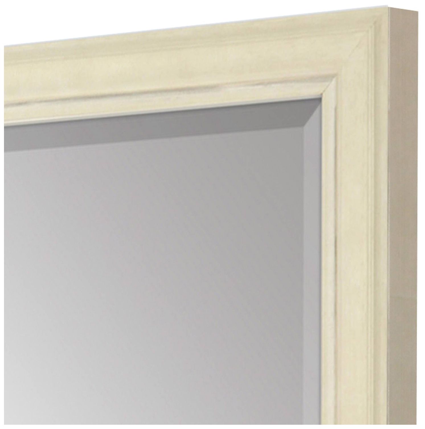 Image 4 #624 Beige Wall Mirror - 26" x 32" more views