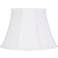62455 - White Sandstone Line Fabric Soft Bell Lamp Shade