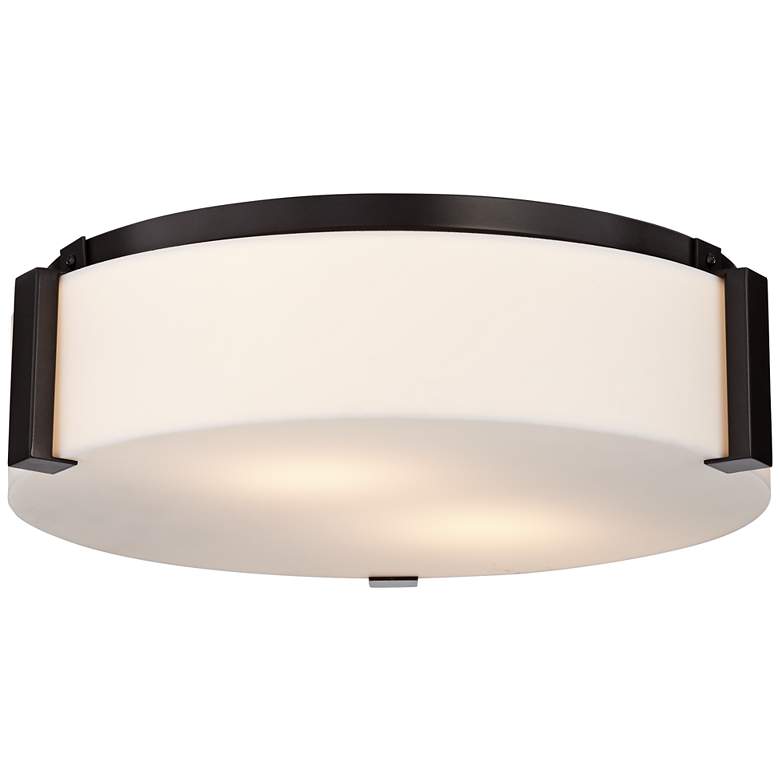 Image 1 62F45 - 16"D Flushmount Ceiling Fixture Acrylic