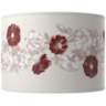 Color Plus Double Gourd 29 1/2&quot; Rose Bouquet Madeira Red Table Lamp