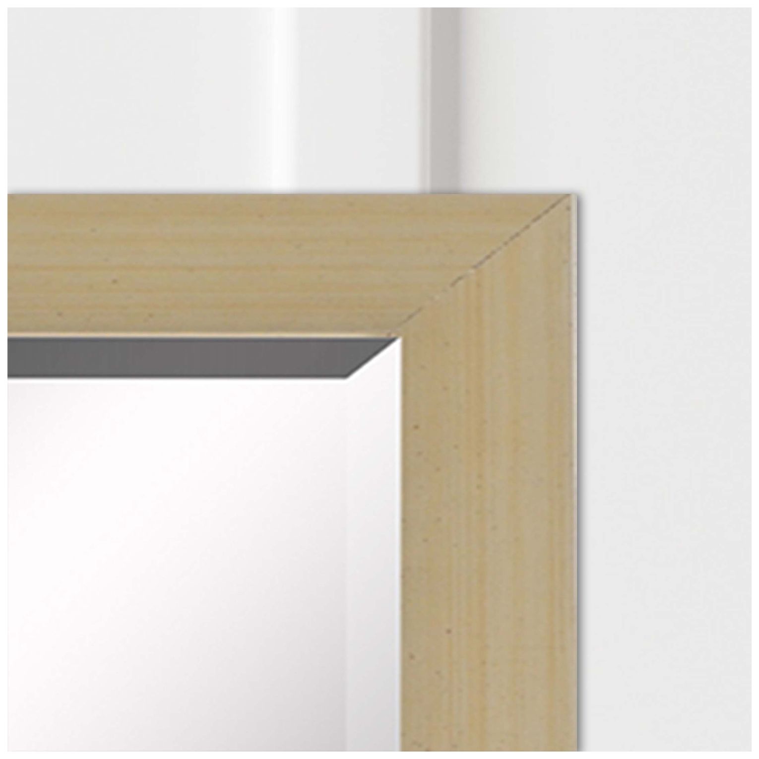 Image 4 #633 Metallic Black Wall Mirror - 25" x 31" more views