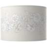 West Highland White Rose Bouquet Ovo Table Lamp